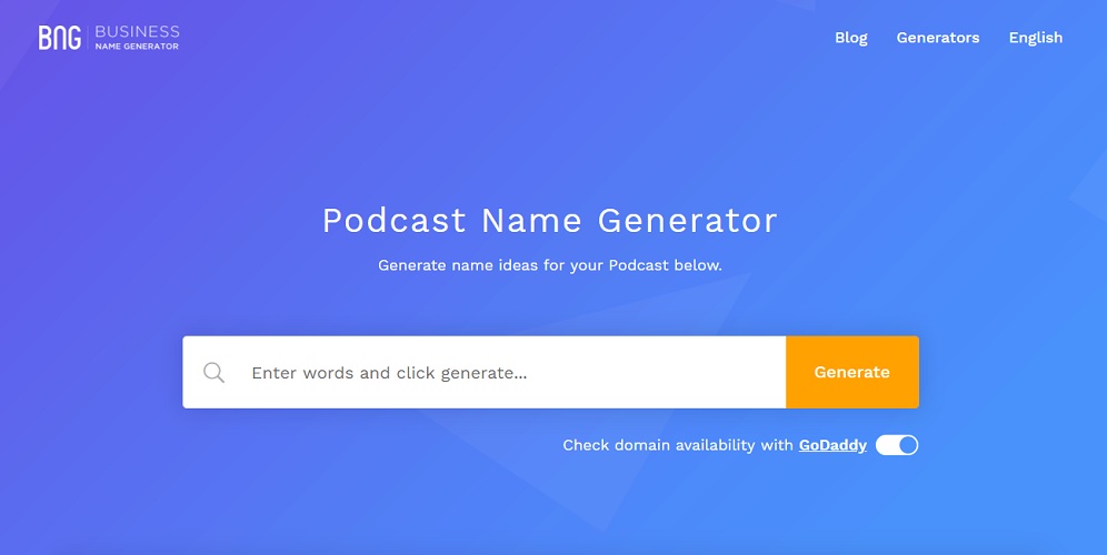 free podcast name generator